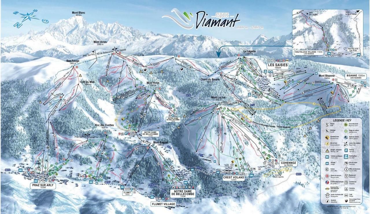 Fleur Des Montagnes Apartment Праз-сюр-Арли Екстериор снимка